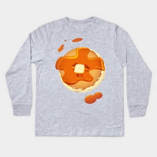 Tasty Pancake Kids Long Sleeve T-Shirt